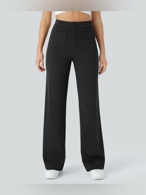 Halara Wide-Leg Dress Pants